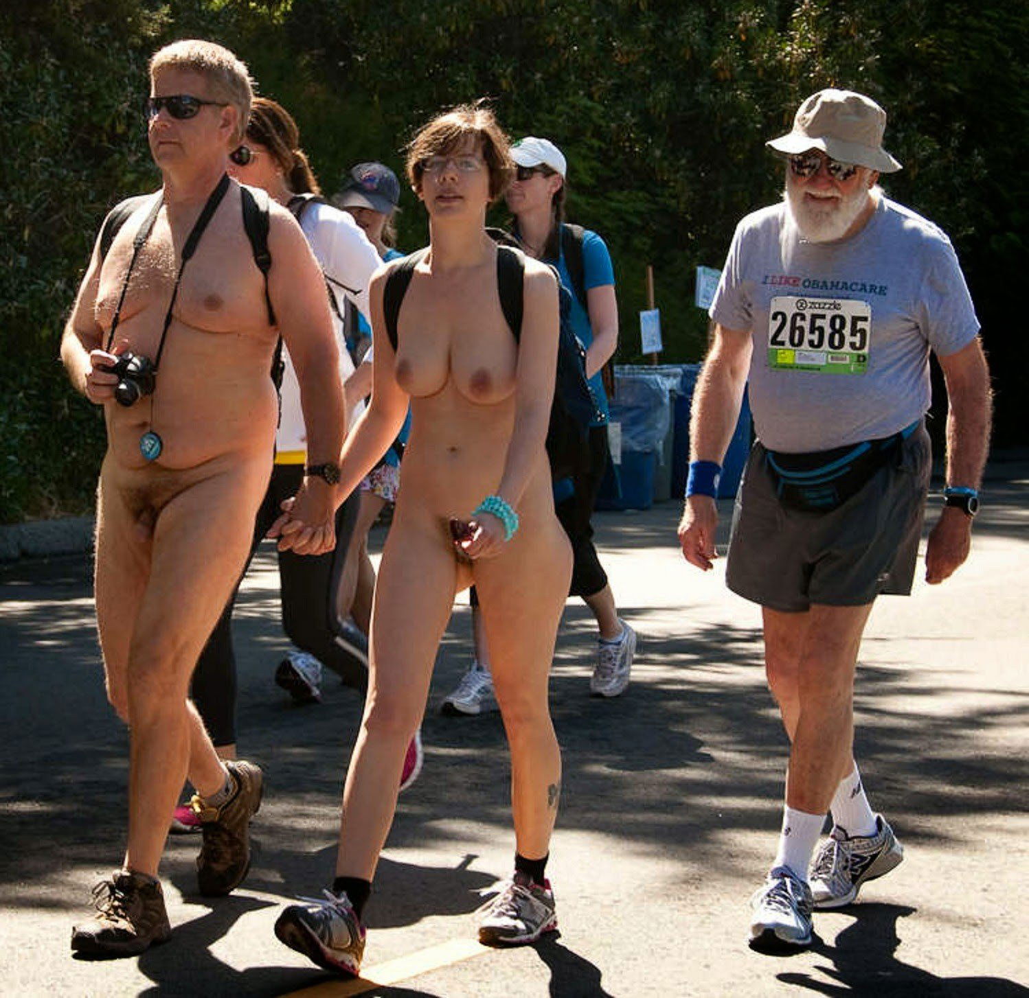 Photo by gmfraizer with the username @gmfraizer, who is a verified user,  March 31, 2024 at 11:43 PM. The post is about the topic Public Nudity and the text says 'Bay to Breakers 2012 Part 2'