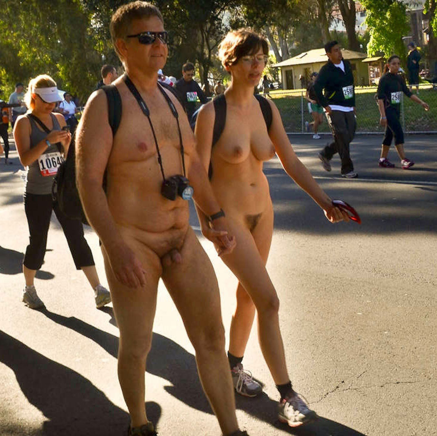 Photo by gmfraizer with the username @gmfraizer, who is a verified user,  March 31, 2024 at 8:03 PM. The post is about the topic Public Nudity and the text says 'Bay to Breakers 2012 Part 2'