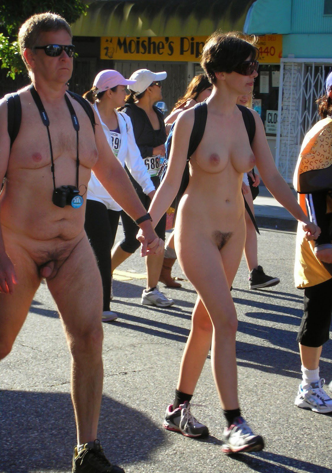 Photo by gmfraizer with the username @gmfraizer, who is a verified user,  March 31, 2024 at 11:43 PM. The post is about the topic Public Nudity and the text says 'Bay to Breakers 2012 Part 2'