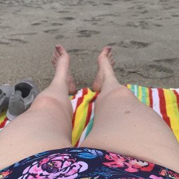 Photo by Katrina.fairbanks with the username @Katrinafairbanks, who is a verified user,  June 22, 2021 at 7:46 PM. The post is about the topic Beach Girls and the text says 'made it to the beach today!'