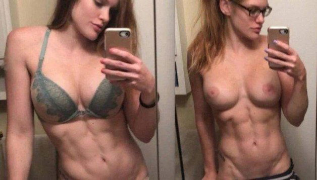 Watch the Photo by Caffiend with the username @Caffiend, posted on November 9, 2023. The post is about the topic On and Off/Before and After. and the text says '#OnAndOff #BeforeAndAfter #FitGirls'