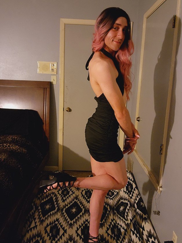 Watch the Photo by Dakota A with the username @Slimthickens, who is a verified user, posted on May 16, 2023. The post is about the topic Crossdressers. and the text says 'new dress😋'