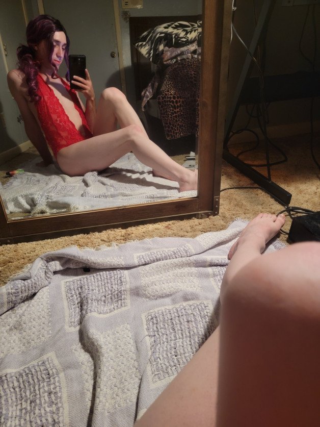 Photo by Dakota A with the username @Slimthickens, who is a verified user,  October 17, 2021 at 8:00 AM. The post is about the topic Sexy and smooth cd/trans legs
