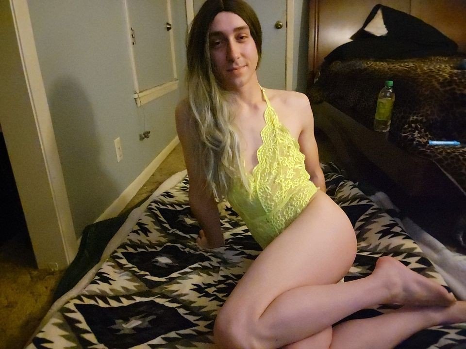 Album by Dakota A with the username @Slimthickens, who is a verified user,  March 9, 2022 at 9:39 PM. The post is about the topic Sissy_Faggot