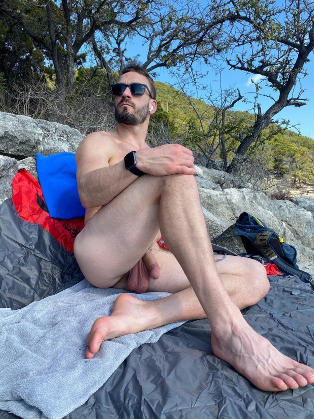 Photo by BuddyBate with the username @BuddyBate,  April 28, 2024 at 5:50 AM. The post is about the topic Male life outdoors and the text says 'I want to spend a whole day out in the sun doing nothing but enjoying our dicks together'