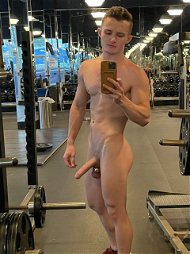 Photo by BuddyBate with the username @BuddyBate,  May 16, 2024 at 11:44 AM. The post is about the topic Male wankers and the text says 'Need a #bator gym buddy? I think he would be down for group strokes in the showers :)'