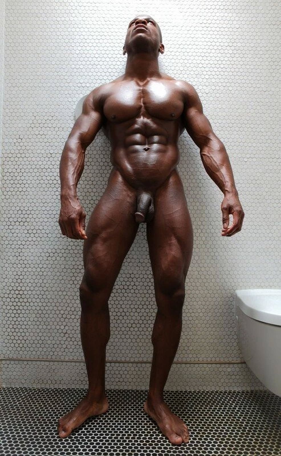 Photo by BuddyBate with the username @BuddyBate,  March 24, 2024 at 3:57 PM. The post is about the topic Muscle Men and the text says 'You wanna stroke it for him?'