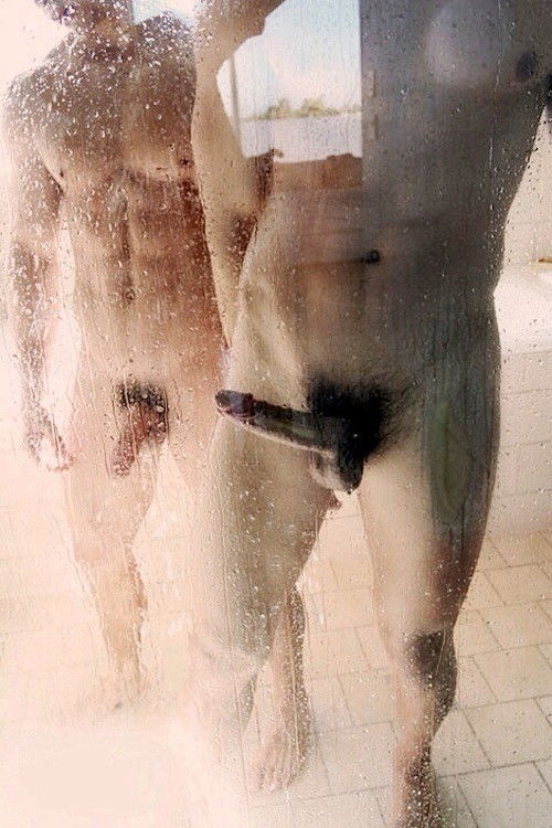 Photo by thehornygaystudent with the username @thehornygaystudent,  July 23, 2016 at 10:13 AM and the text says 'Follow The Horny Gay Student for more!! #gay  #jerkin  #off  #Neude  #naked  #shower  #hard  #boner  #dick  #big  #dick  #cock'