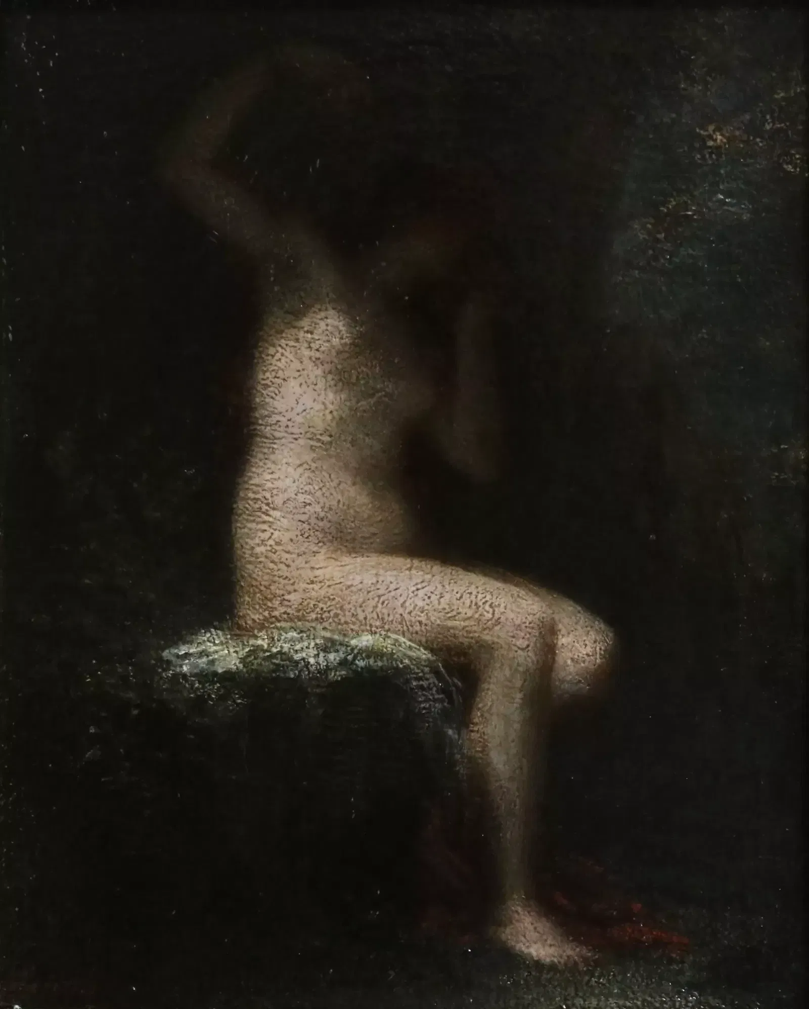 Album by Sumles with the username @Sumles,  May 18, 2023 at 5:02 PM. The post is about the topic Old paintings and the text says '#Andromeda #nudeart #painting #femininebeauty #art #bondage #bdsm'