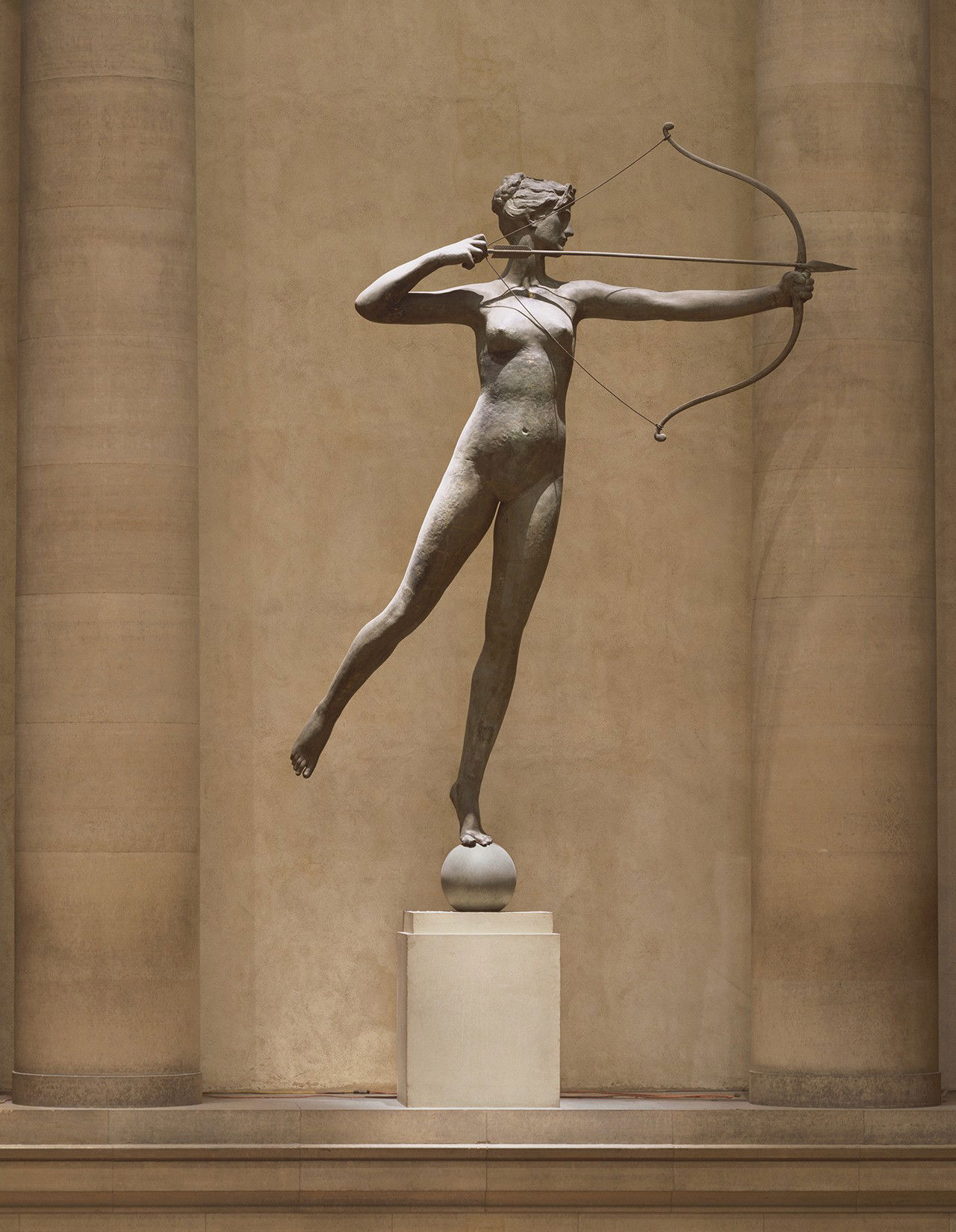 Photo by Sumles with the username @Sumles,  April 29, 2020 at 6:10 AM. The post is about the topic Old paintings and the text says '“Diana,” 1892-93, Augustus Saint-Gaudens #sculpture'
