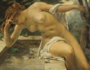 Watch the Photo by Sumles with the username @Sumles, posted on September 15, 2022. The post is about the topic Old paintings. and the text says '#painting #art #feminine #beauty #purebeauty #delicate'