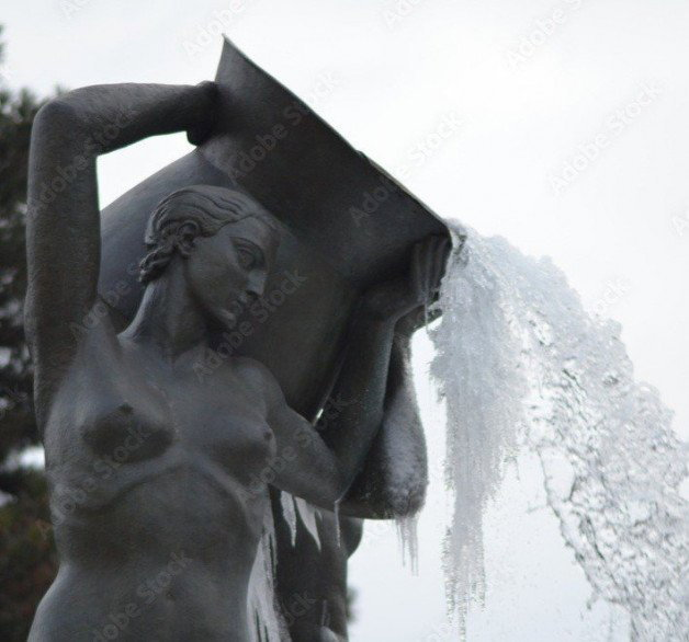 Photo by Sumles with the username @Sumles,  March 11, 2023 at 10:20 AM. The post is about the topic Old paintings and the text says 'Luminous Fountain - Fontana Luminosa (Italy)
#fountain #art #sculpture #femininebeauty #eroticart'