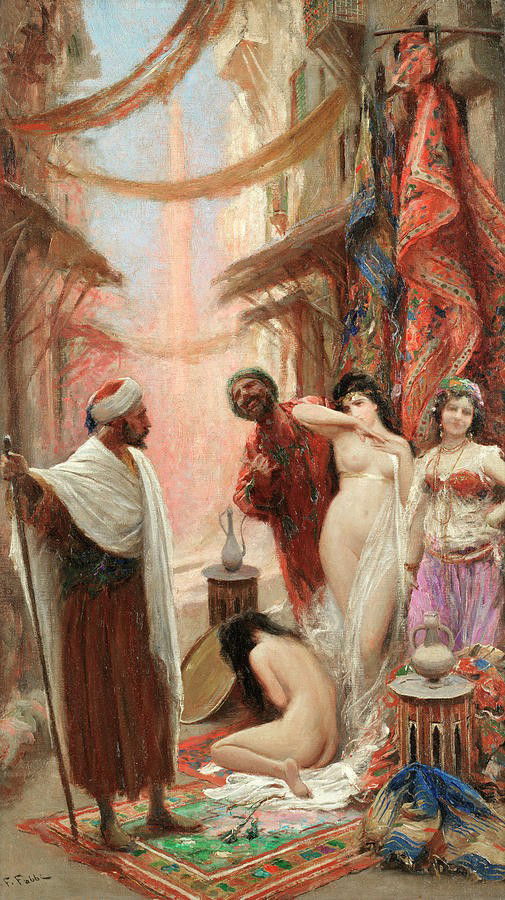 Album by Sumles with the username @Sumles,  April 16, 2020 at 7:38 AM. The post is about the topic Old paintings and the text says 'Odalisque. Slaves to the orient!? #slaves #odalisque #odalisques #orient #painting #art #artistic'