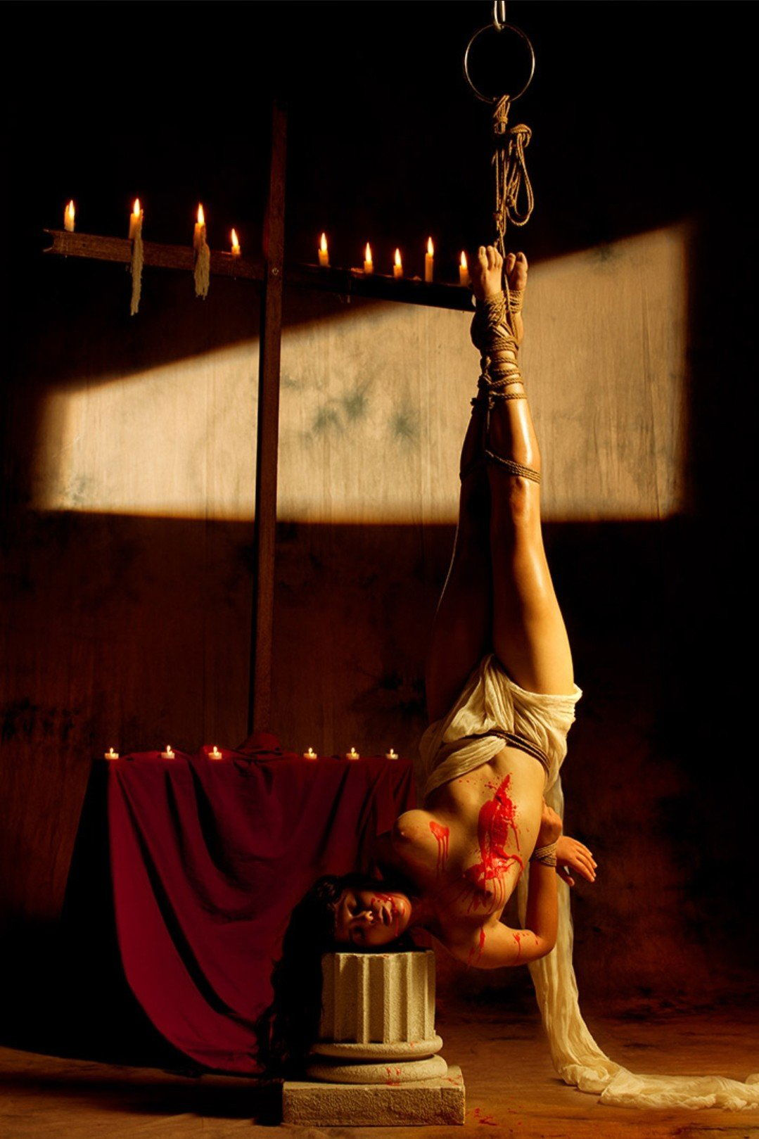 Watch the Photo by Sumles with the username @Sumles, posted on July 9, 2023. The post is about the topic Slavegirl. and the text says '#slavegirl #bondage #tied #tiedgirl #shibari #artistic #suspended #femininebeauty #sensual #perfect #fly #ropebunny #submissive #slave #bdsm #longhair #beautiful #beauty #naked #helpless #sub  #puppet #girl #undressed #onherknees #roman #woodhorse..'