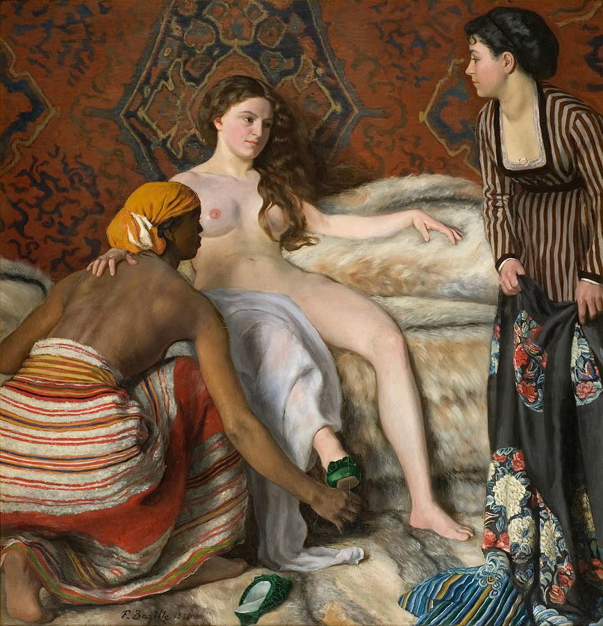 Photo by Sumles with the username @Sumles,  April 16, 2020 at 7:38 AM. The post is about the topic Old paintings and the text says 'Odalisque. Slaves to the orient!? #slaves #odalisque #odalisques #orient #painting #art #artistic'