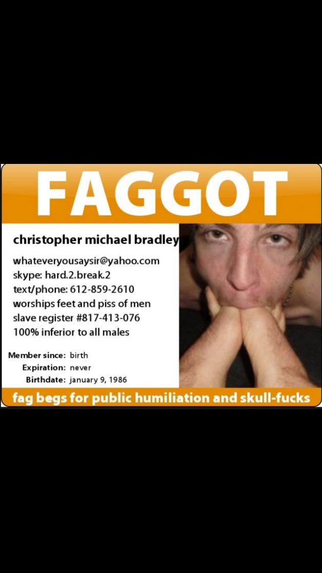 Photo by hard2break2 with the username @hard2break2,  May 18, 2017 at 1:54 AM and the text says 'lthrsmkrdom:

This faggot truly is a worthless and pathetic piece of shit and it begs to be exposed so it never fools itself into thinking it is of any value.

Lthrsmkrdom is God.i love him and my dignity and worth disappeared​ completely when we first..'