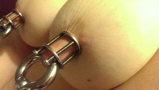 Photo by mykinkyplayhouse with the username @mykinkyplayhouse,  December 11, 2014 at 7:20 PM and the text says 'northsub:

Stretching to the max with my 8mm/0g rings - and measuring just for fun ;-)'