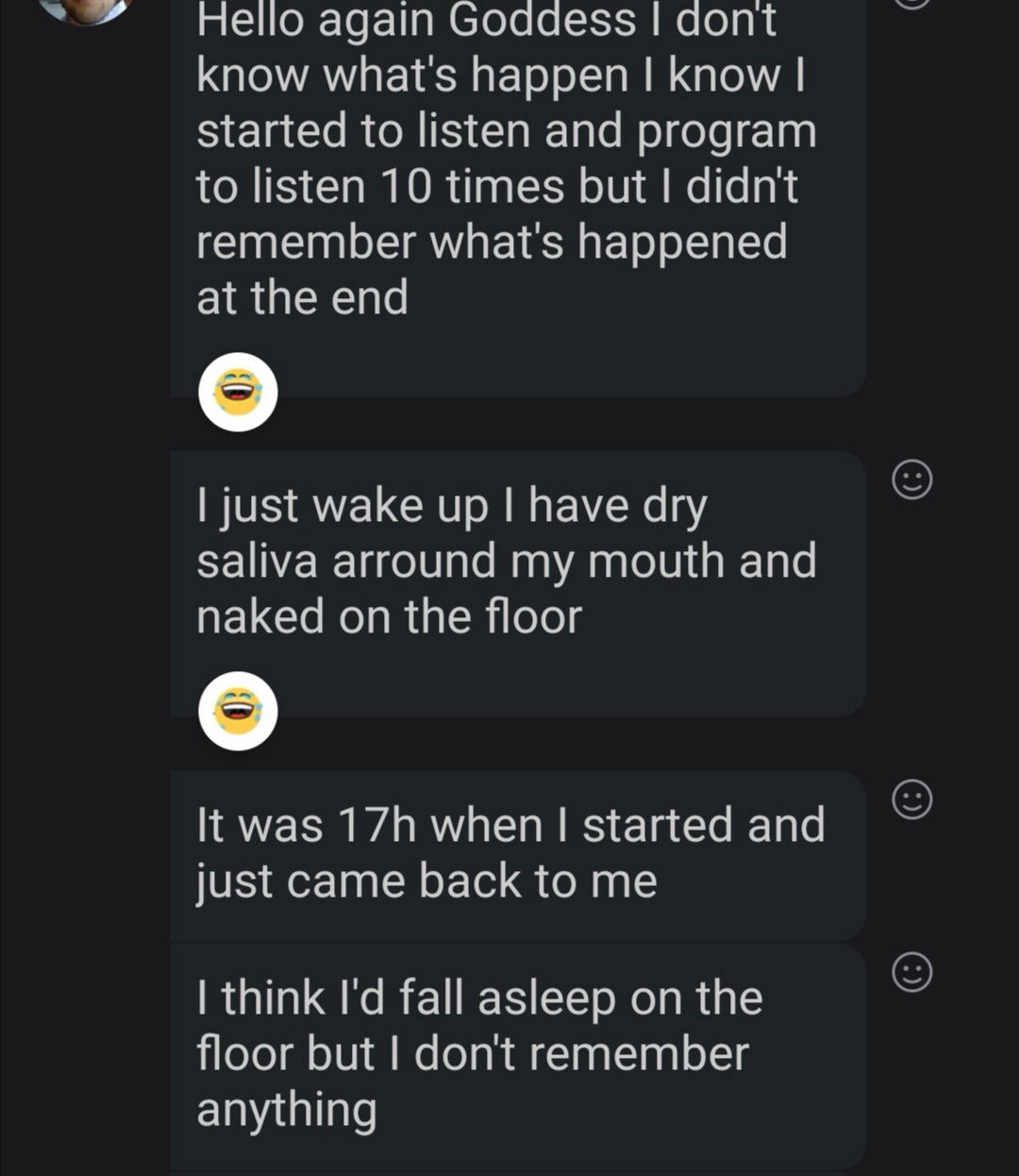 Album by Hypnoticnatalie with the username @Hypnoticnatalie, who is a star user,  September 28, 2020 at 9:53 AM. The post is about the topic Hypnofetish and the text says 'The effects of Goddess Natalie's hypnosis 😂 when I warn you about the possible results, I'm actually very serious, weaklings!'