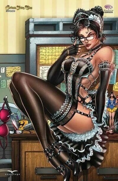Photo by Justanotherguy with the username @Justanotherguy79,  May 6, 2015 at 1:25 AM and the text says '#grimm  #fairy  #tales  #zenescope'