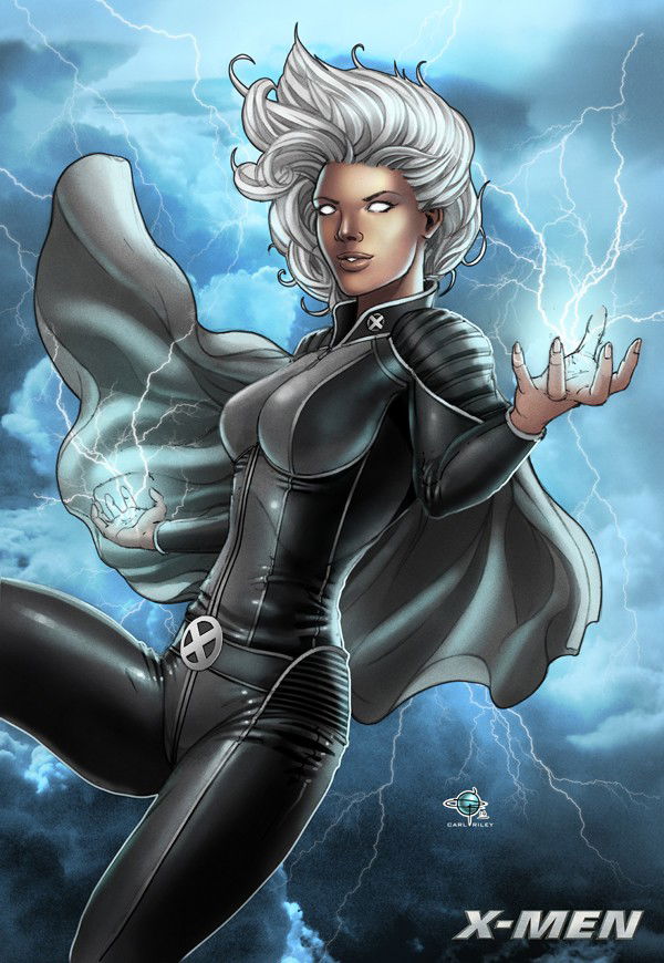 Photo by Justanotherguy with the username @Justanotherguy79,  January 15, 2017 at 4:06 AM and the text says 'carlrileyillustration:

#storm #xmen #comicart #commission done in #pencil on a3 sized #bristolboard and coloured in #photoshop. #comic #illustration #art #carlrileyillustration #carlrileyart #fanart #marvel #spiderman #follow #retweet #followme #drawing'