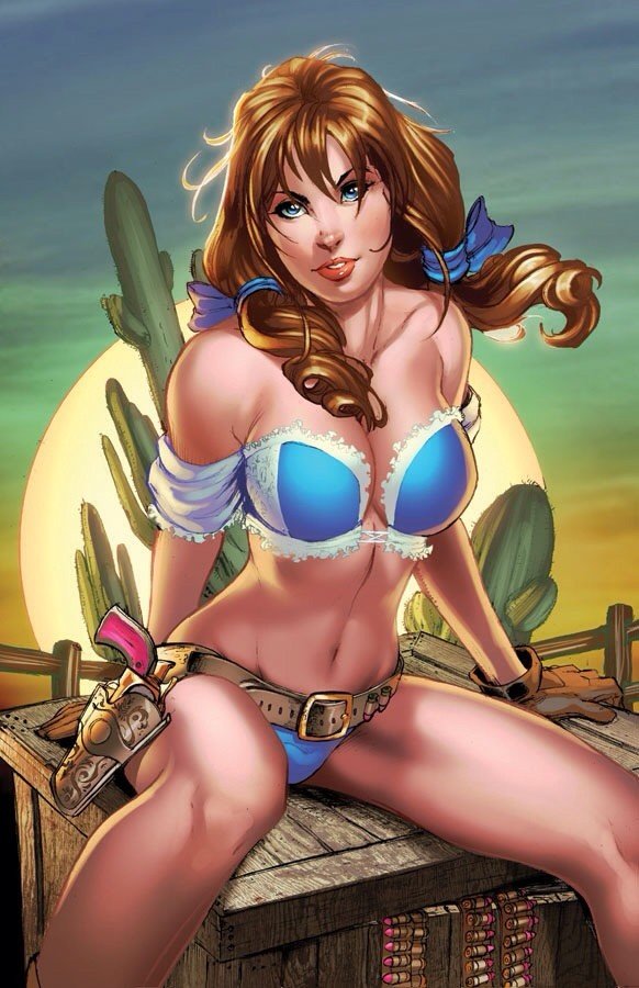 Photo by Justanotherguy with the username @Justanotherguy79,  May 1, 2015 at 12:00 PM and the text says '#dorothy  #gale  #wicked  #west  #zenescope'