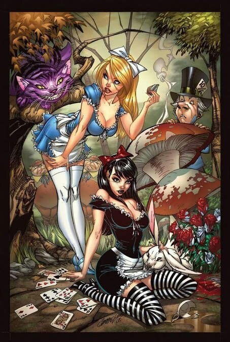 Photo by Justanotherguy with the username @Justanotherguy79,  May 2, 2015 at 3:53 AM and the text says '#alice  #liddell  #callie  #liddell  #wonderland'