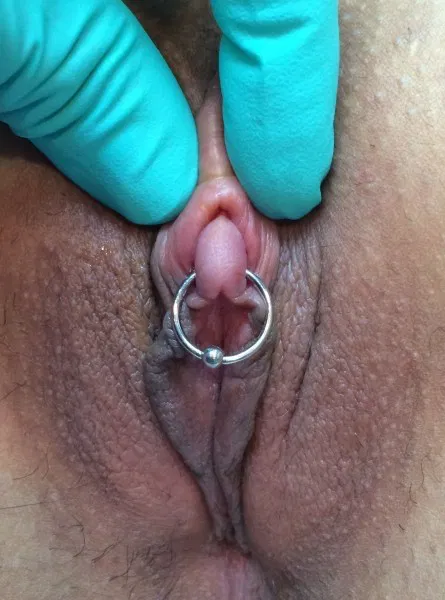 Photo by constanze1977 with the username @constanze1977,  November 29, 2015 at 2:50 PM and the text says 'Some nice pierced Clit again :) #actual  #clitpiercing  #Clit  #piercing  #clit  #ring  #clitoris  #clit  #clitoris  #piercing  #klitoris  #kitzler  #intimpiercing  #piercing  #pierced'