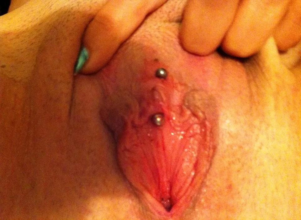 Photo by constanze1977 with the username @constanze1977,  April 18, 2017 at 5:02 PM and the text says 'Stefanie Bauer from Germany has done her nice little clit for extreme sensual pleasure :) congratulations to her ;) #clit  #piercing  #pierced  #clitpiercing  #intimpiercing  #piercedclit  #clitring'