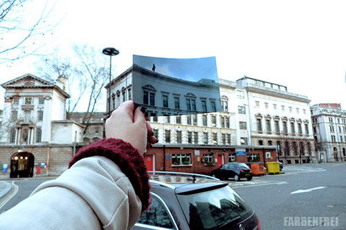 Photo by Feedthedarknesswithn with the username @Feedthedarknesswithn,  February 16, 2015 at 11:57 PM and the text says 'netflix-reading:


westleyinblack:


cloudydayaway:

farbenfrei:

ON THE TRACKS OF SHERLOCK HOLMES BBC
a while back when I was in London, my friend and I tracked down some Sherlock locations and I took printed pictures with me to catch the exact scene...'