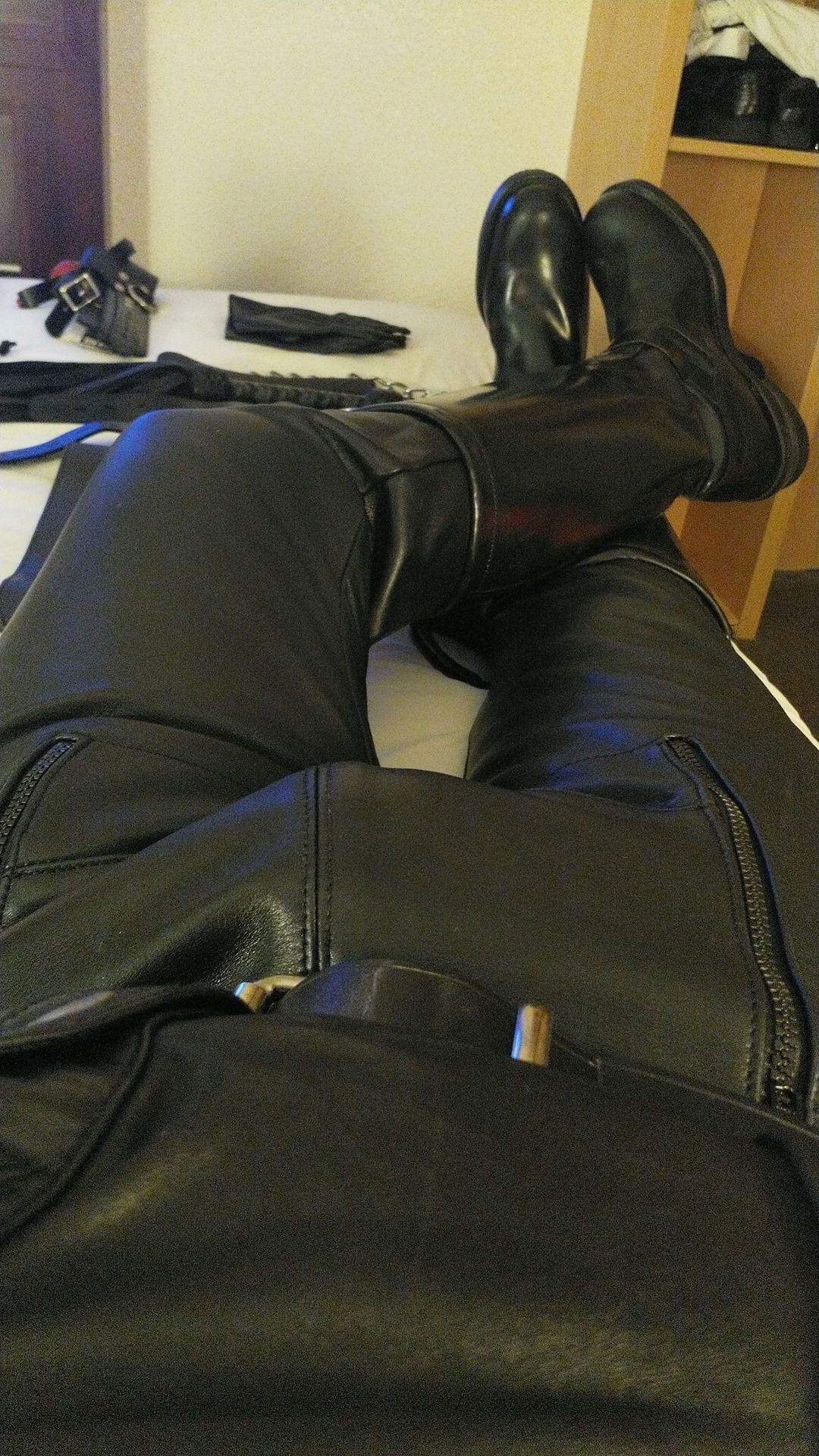 Photo by Marriedmeat with the username @Marriedmeat69, who is a verified user,  February 14, 2019 at 11:59 PM. The post is about the topic leathermen
