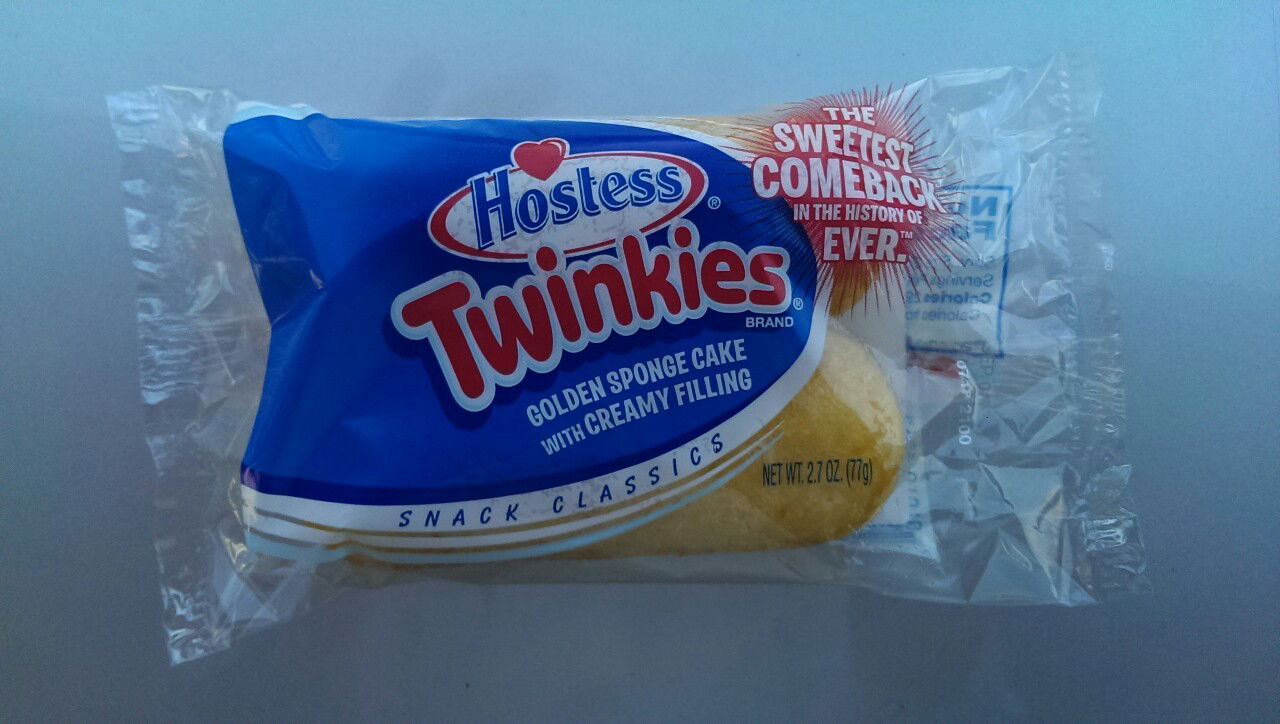 Photo by the5impleton with the username @the5impleton, who is a verified user,  August 1, 2013 at 1:38 AM and the text says 'Twinkies are baaaaaaaack!!!!!! #Motherfucking  #Twinkies  #for  #the  #Motherfucking  #win'