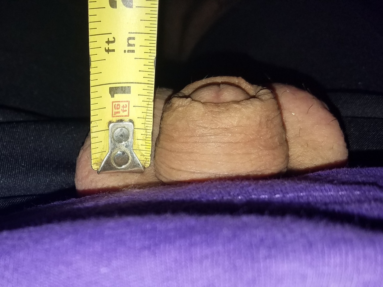 Album by tinywhiteboi with the username @tinywhiteboi, who is a verified user,  January 5, 2019 at 10:22 PM and the text says 'My little peepee used to be almost 4" long. After long-term chastity it has shrunk to almost 1", a little nub that no longer gets hard. And I love it'