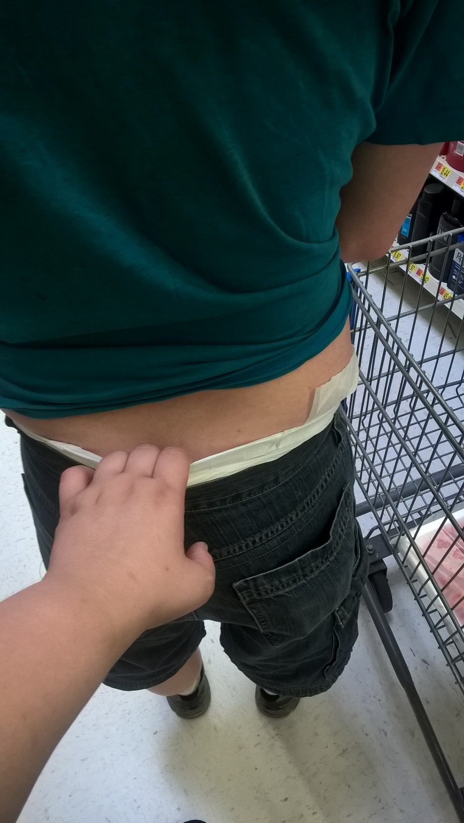 Photo by DustyPuppy with the username @DustyPuppy, who is a star user,  January 8, 2019 at 11:17 PM. The post is about the topic Diaper Lovers and the text says 'Teaser from my shopping trip'