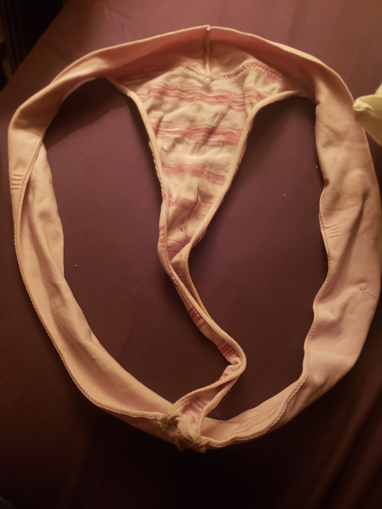 Photo by EnormuscocK with the username @EnormuscocK,  October 2, 2019 at 1:01 AM. The post is about the topic Panties fetish and the text says 'snagged this dirty pair. My buddys sisters friend'