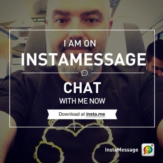 Photo by Cheftu with the username @Cheftu, who is a verified user,  July 8, 2014 at 4:16 AM and the text says 'Hizaa! There is a REAL messaging app for #instagramers! Go to @instamessage_app download and chat with me now! #instamessage @uomonudonet,@dirty_blond_forever_,@one1958,@massimo.decimo.712161 #instamessage  #instagramers'