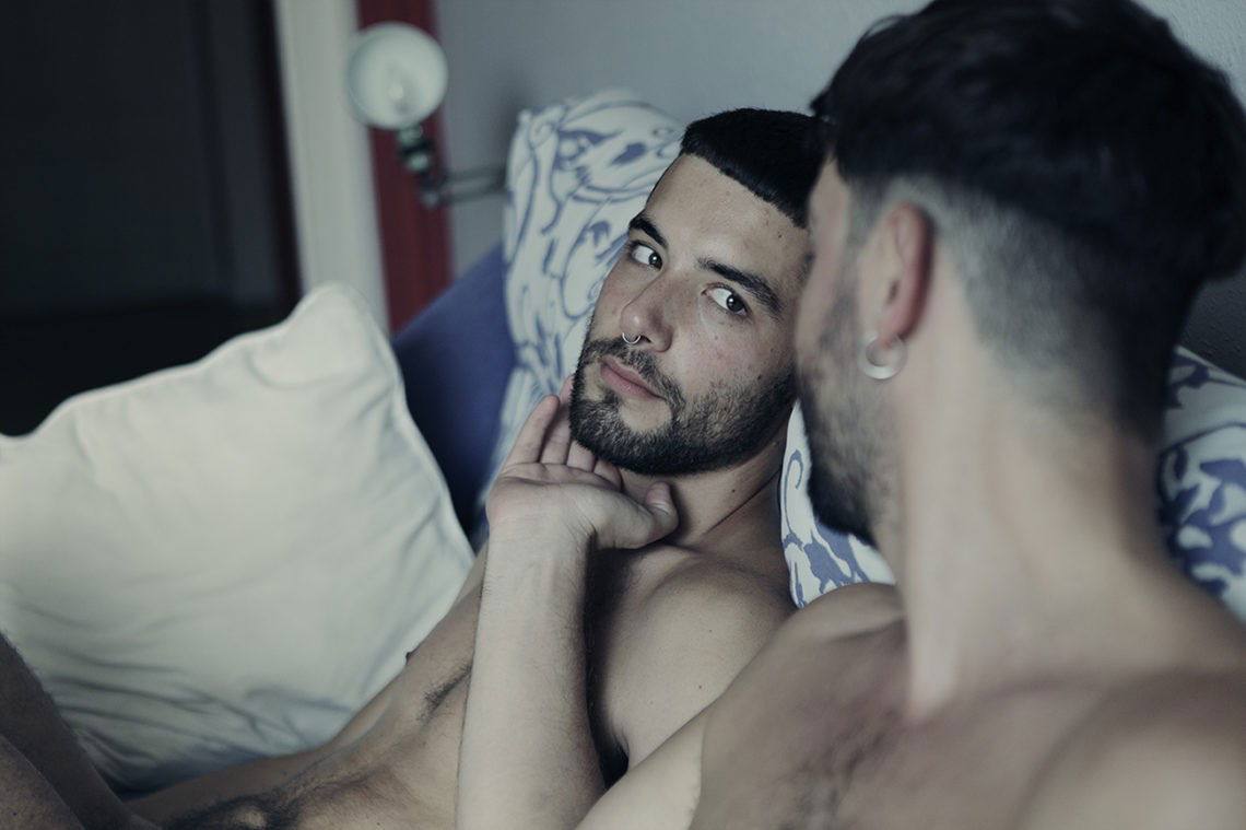 Album by the-gay-wonderland with the username @the-gay-wonderland,  December 12, 2019 at 4:11 PM. The post is about the topic Gay and the text says 'BARCELONA AFTERNOON

Photos: Paul Sixta 
Models: Agustín, Enol, Oriol & Oscar  
Source: Pornceptual'