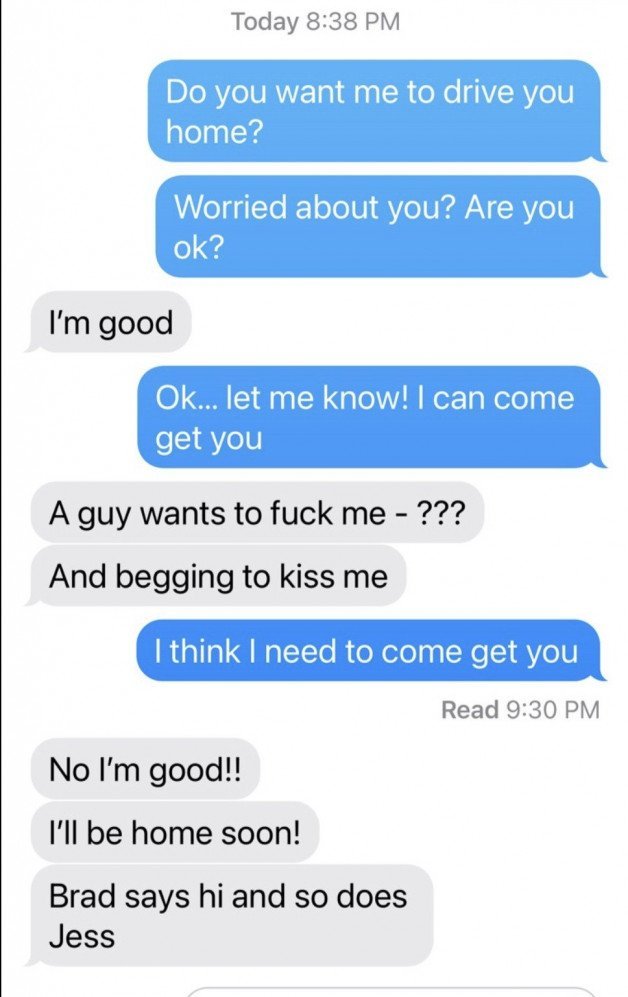 Photo by Itsbiggerthan8 with the username @Itsbiggerthan8,  February 3, 2023 at 7:09 PM. The post is about the topic Hotwife Texts and the text says 'i love it when she goes out and gets offers ... did he end up fucking her in the bathroom at the bar?'