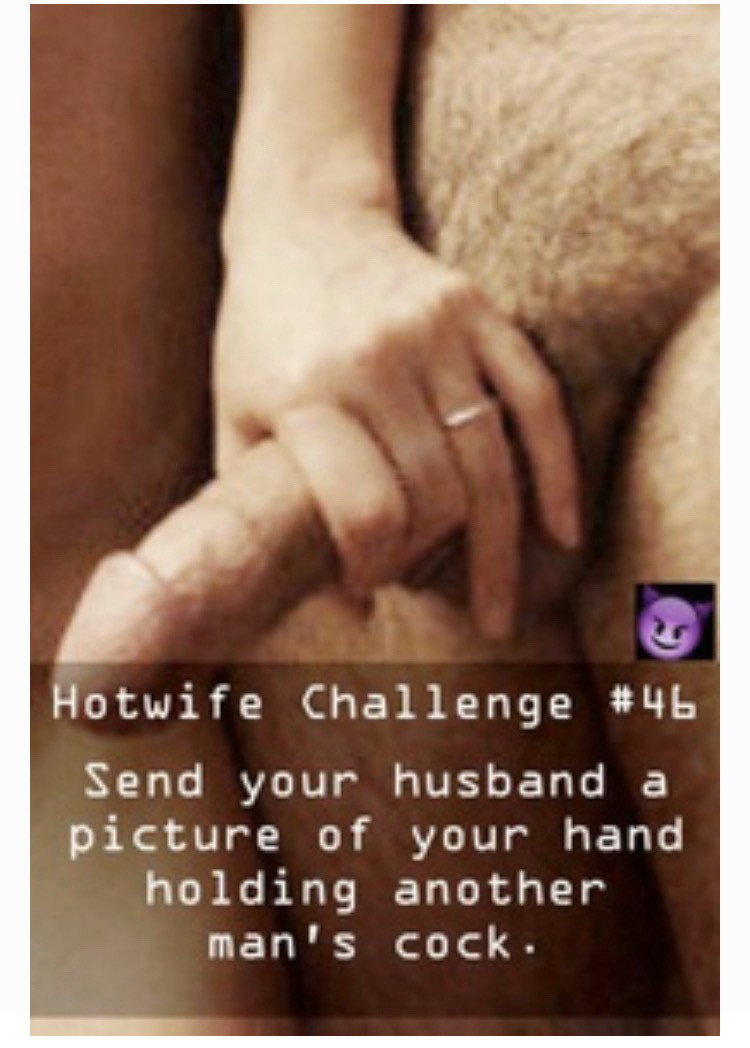 Photo by Itsbiggerthan8 with the username @Itsbiggerthan8,  August 22, 2020 at 2:03 AM. The post is about the topic Hotwife Paradise and the text says 'this would be a hot first step? should i ask her? #hotwife #handjob #wife #fuckmywife'