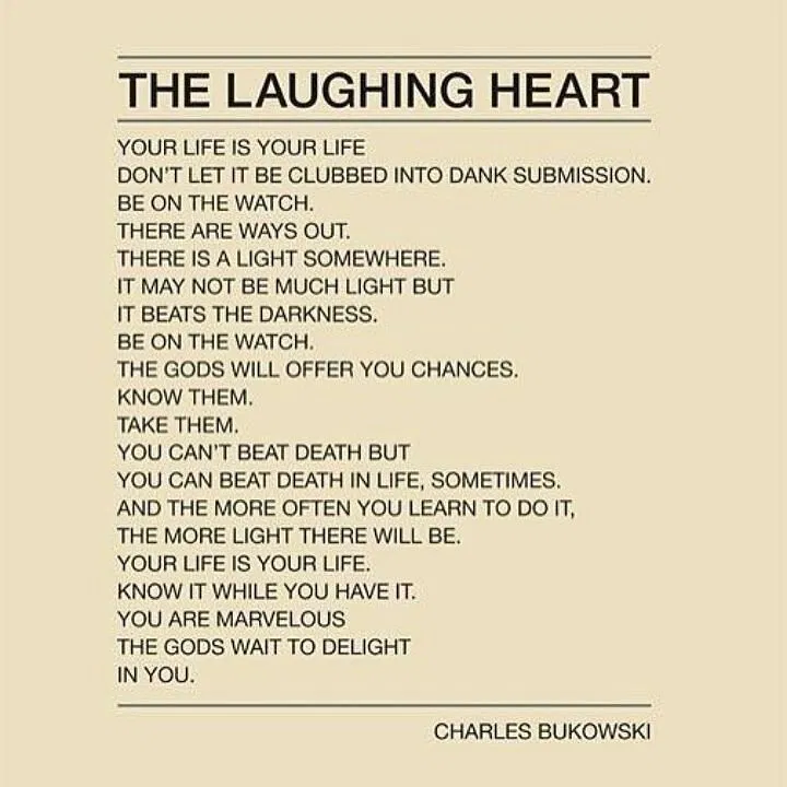 Photo by iwhynot-world with the username @iwhynot-world,  October 30, 2015 at 6:03 PM and the text says 'charles-bukowskis-backyard:

By http://instagram.com/deckardfrommars
Be on the watch. 
#vsco #vscocam #bukowski #poetry #art #literature #charlesbukowski #writing #reading https://instagram.com/p/9eIOmMgRR3/
Want some Bukowski? Get some Bukowski from..'