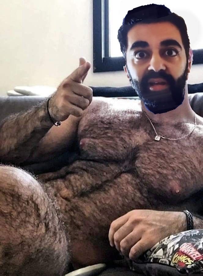 Shared Photo by CameraBoys.cam with the username @CameraBoys,  June 22, 2023 at 11:47 PM and the text says 'Obsessed with his thick hairiness - from the hair on his head, to his eyebrows and beard, to the rest of him! Woof!'