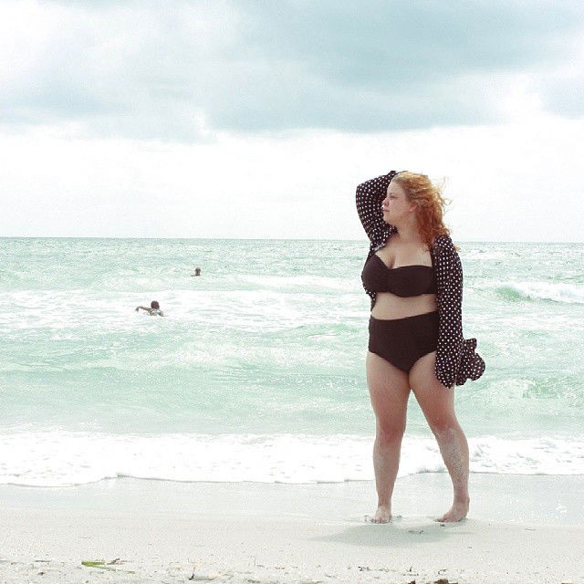 Watch the Photo by Loqueoculto with the username @Loqueoculto, posted on September 30, 2014 and the text says 'octisaurus:

#fatkini #fatshion #effyourbeautystandards Why am I the cutest'