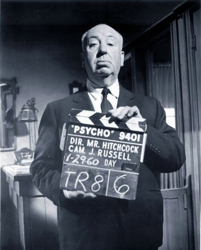 Photo by botlehunter6 with the username @botlehunter6,  March 10, 2012 at 10:22 AM and the text says 'missfolly:

Alfred Hitchcock on the film set, Psycho, 1960'