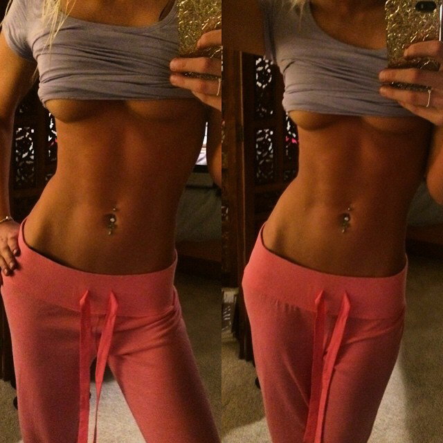 Photo by TrophyWomen with the username @TrophyWomen, who is a verified user,  January 17, 2018 at 8:11 PM and the text says 'erikaflaten:

Okay last bodyshot picture for a while, I promise!  just PROUD of PROGRESS  getting more fit &amp; tan everyday  #fitspiration #nofilter  (at land of untied pant strings )


 #fitspiration  #fitness  #fit  #thin  #thinspiration  #inspiration..'