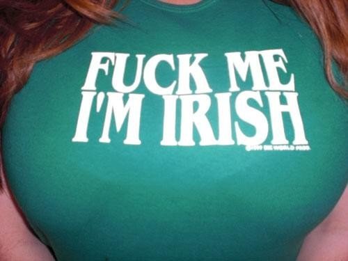Photo by Swingtastic Toys with the username @swingtastic,  March 15, 2013 at 11:31 PM and the text says 'Fuck Me, I&rsquo;m Irish #irish  #fuck  #me  #im  #irish  #st  #patricks  #day'