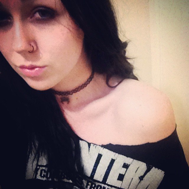 Photo by Swingtastic Toys with the username @swingtastic,  July 16, 2015 at 11:18 PM and the text says 'thatmetalbitch:

 #CFH #Pantera #metalhead'