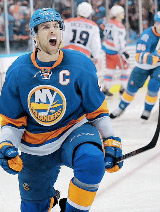 Photo by Swingtastic Toys with the username @swingtastic,  April 23, 2015 at 3:49 PM and the text says 'Johnny Hockey - We need you tonight! 

 #New  #York  #Islanders  #John  #Tavares'