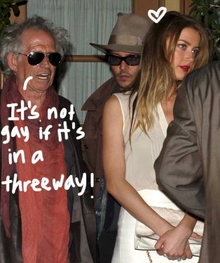 Photo by Swingtastic Toys with the username @swingtastic,  January 29, 2015 at 4:01 PM and the text says 'LOL #amber  #heard  #johnny  #depp  #keith  #richards  #threesome'