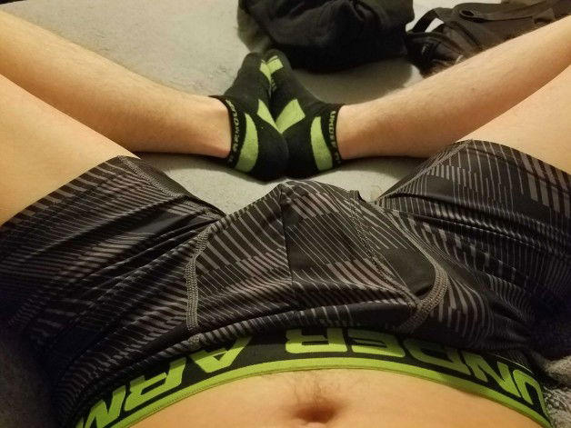 Photo by midwest22323 with the username @midwest22323, who is a verified user,  March 9, 2017 at 1:51 AM and the text says 'Under Armour underwear :)'