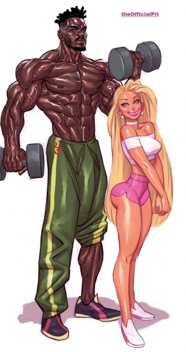 Photo by NSFWhatever with the username @NSFWhatever,  July 28, 2023 at 6:46 PM. The post is about the topic Cartoon Pornography and the text says '"Kacey and Damarcus Brady" by thePiT
Source: HentaiFoundry'