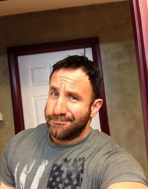 Photo by UESguys27 with the username @UESguys27,  May 16, 2015 at 7:44 PM and the text says 'dailydoseofdilf:

Steve Kelso #men  #hairy  #daddy  #favorite  #Steve  #Kelso'